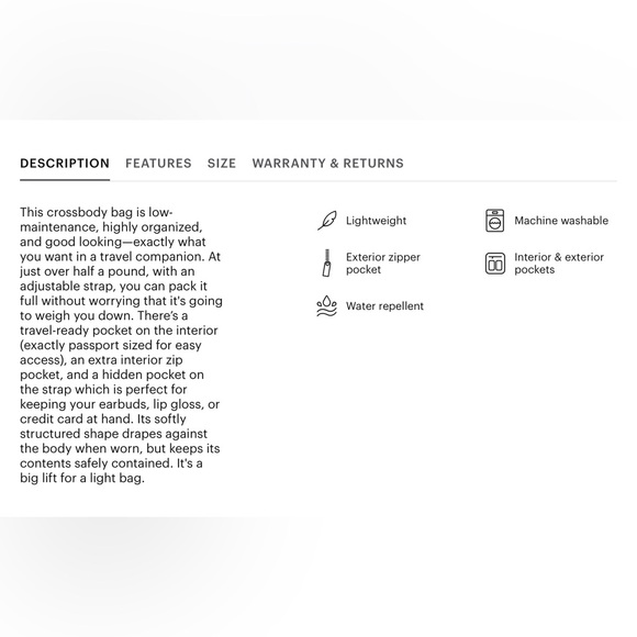 Away Feather Light Crossbody - Picture 3 of 6